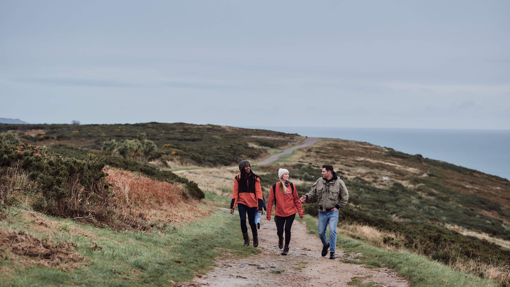 Howth Head cliff walk near Dublin